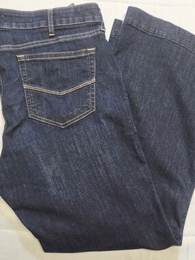 Ariat Perfect Rise Trouser Straight Denim Blue Jeans Women’s Size 34S Western